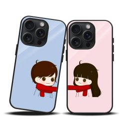 Warm Hearts Couple Mobile Case