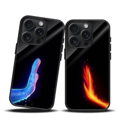 Fire & Ice Couple Mobile Case
