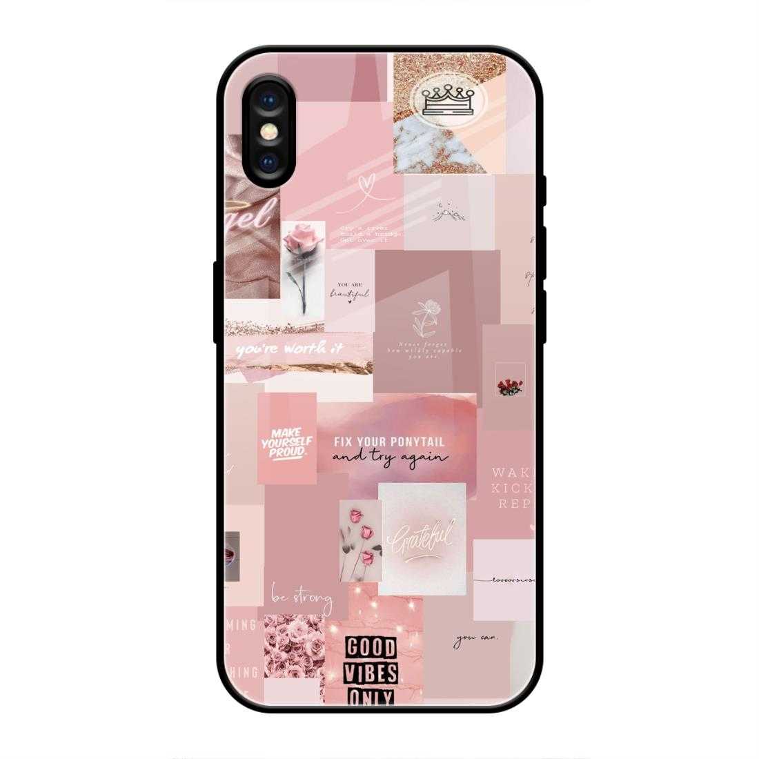 Goods Vibes iPhone X Glass Case – Stayclassy