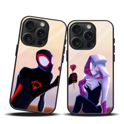 Web of Love Couple Mobile Case