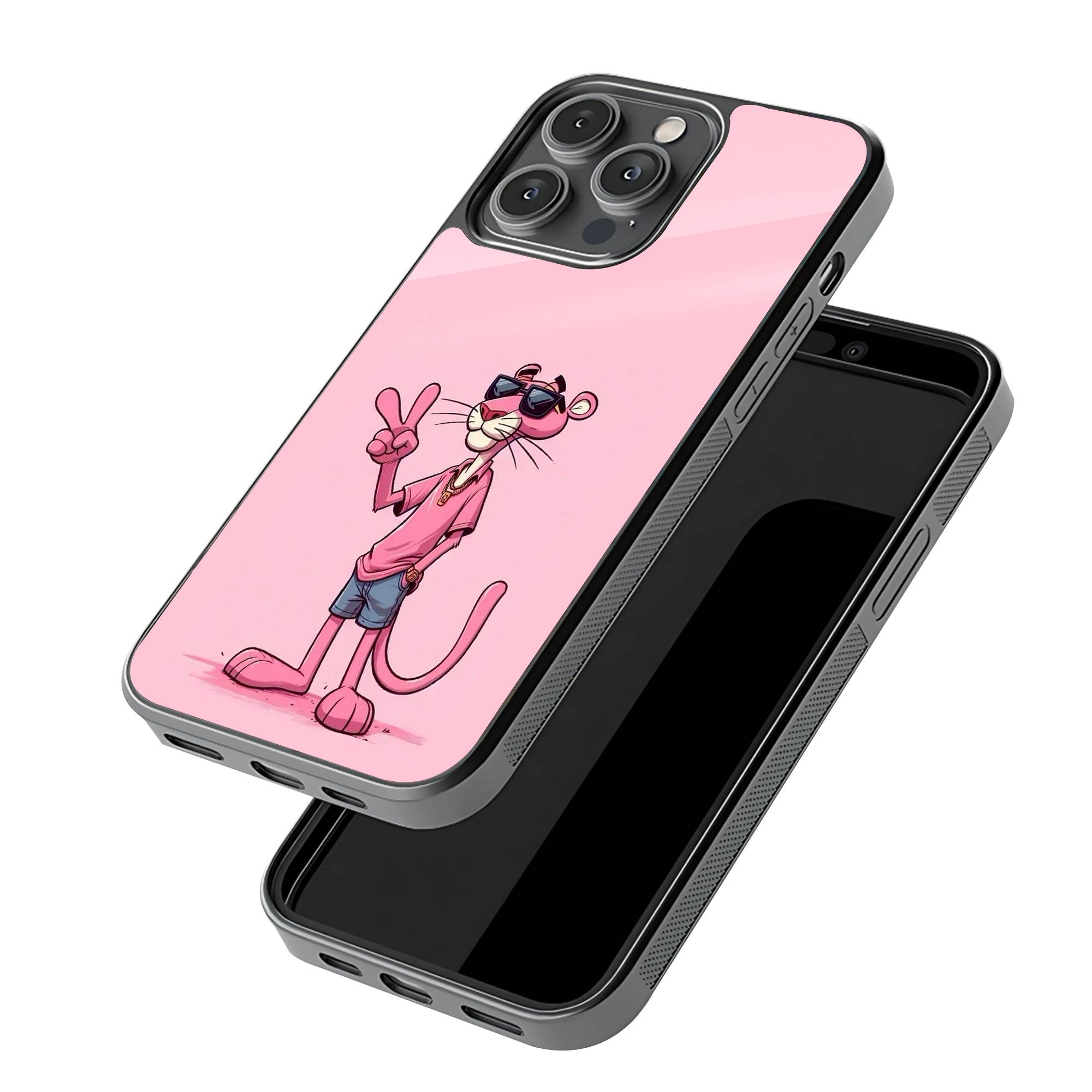 Pink Panther Glass Case - Image 3