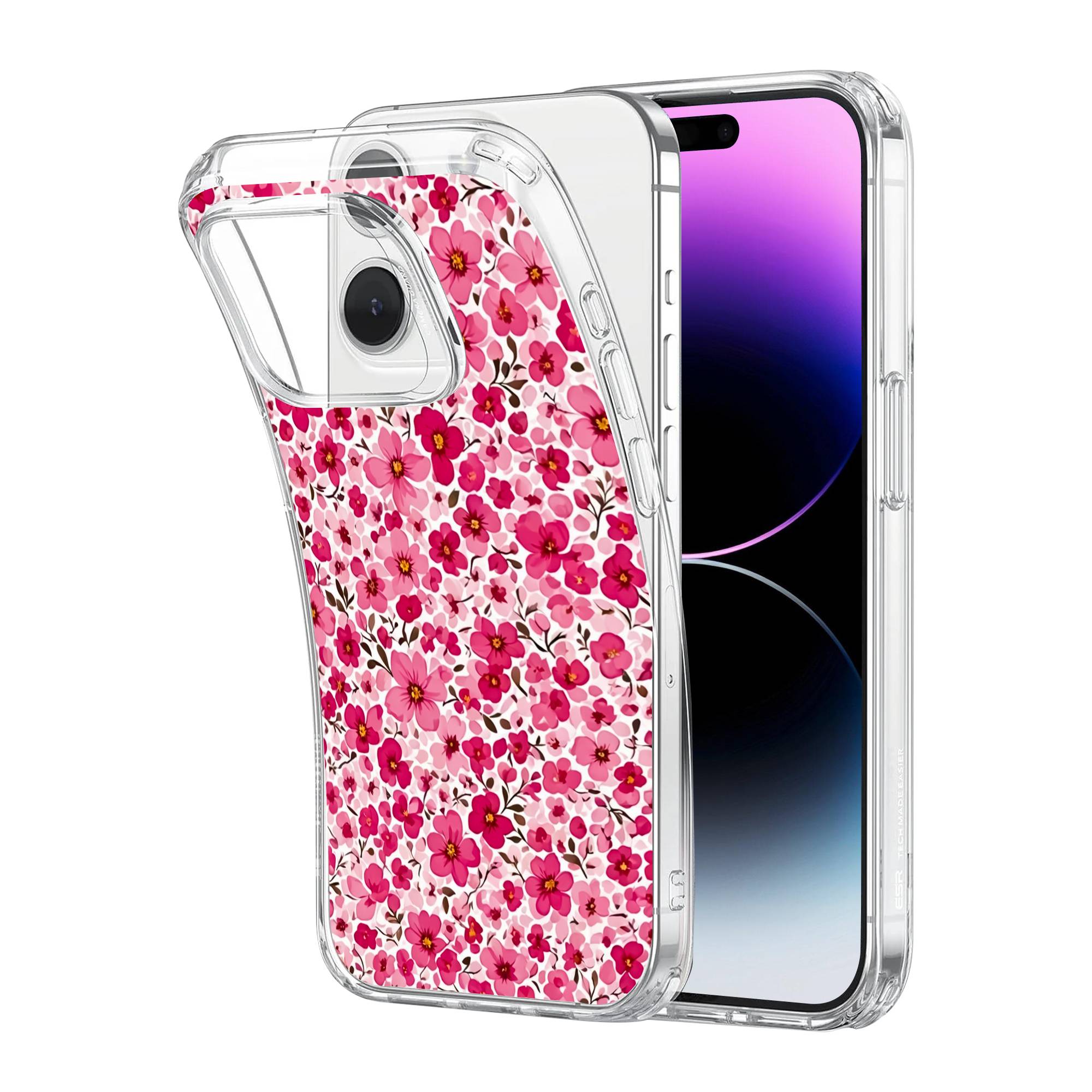 Pink Blossom Clear Case - Image 2