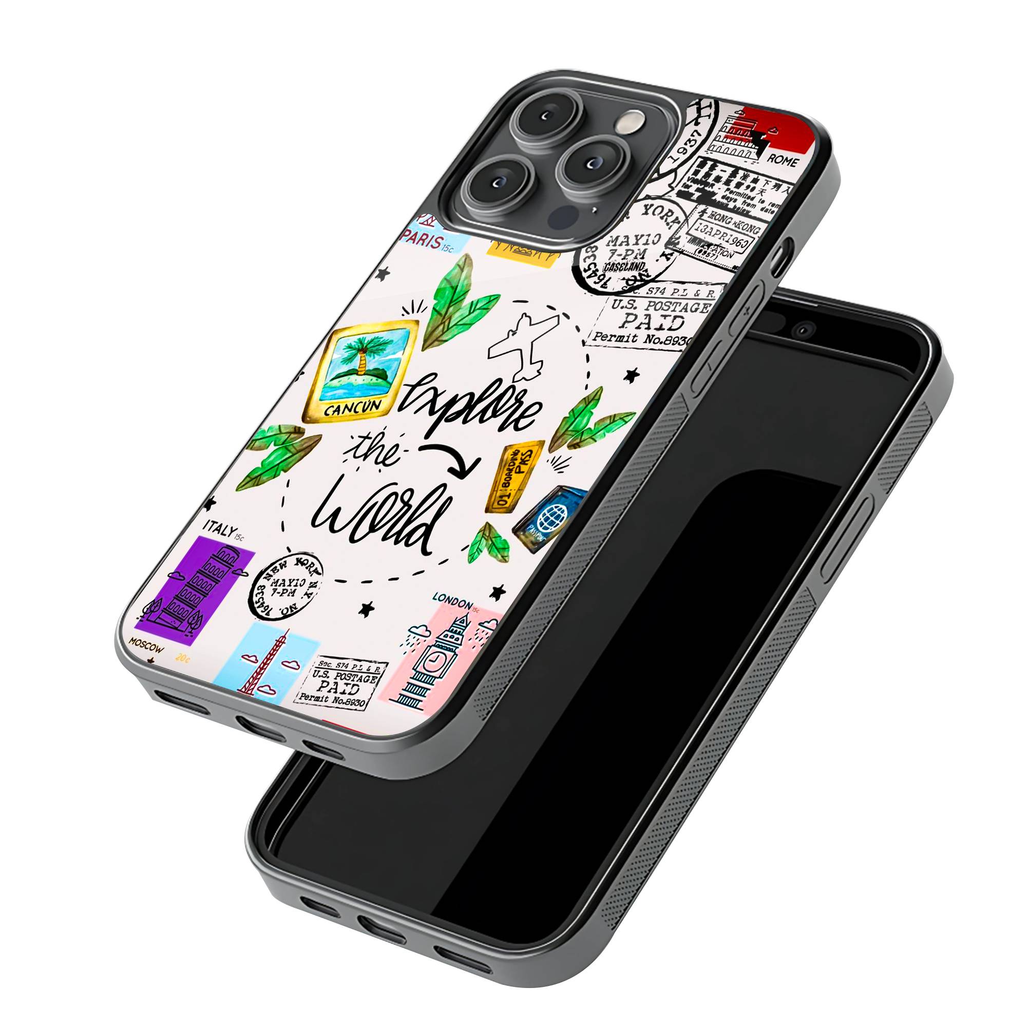 Explore The World Glass Case - Image 3