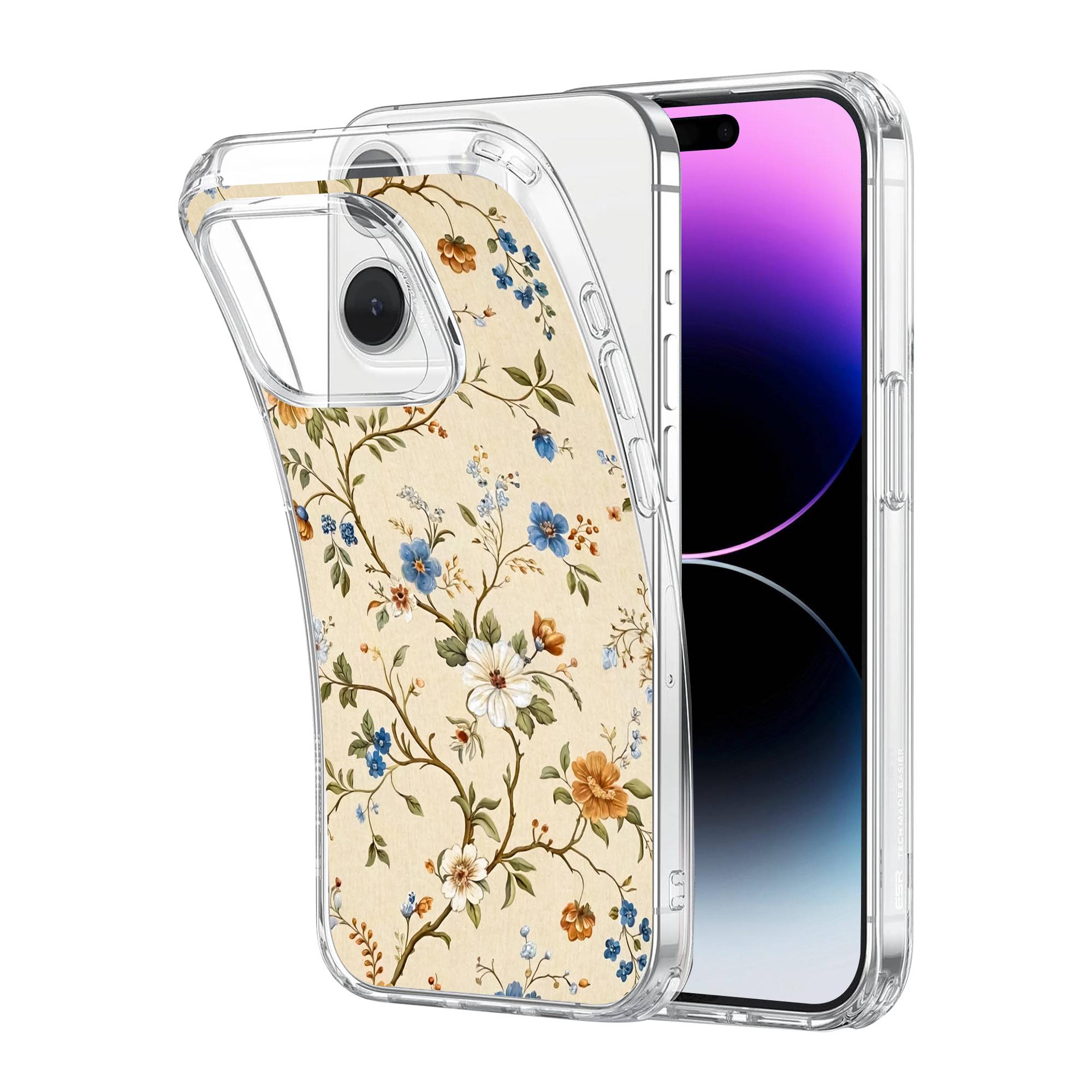 Vintage Vine Clear Case - Image 2