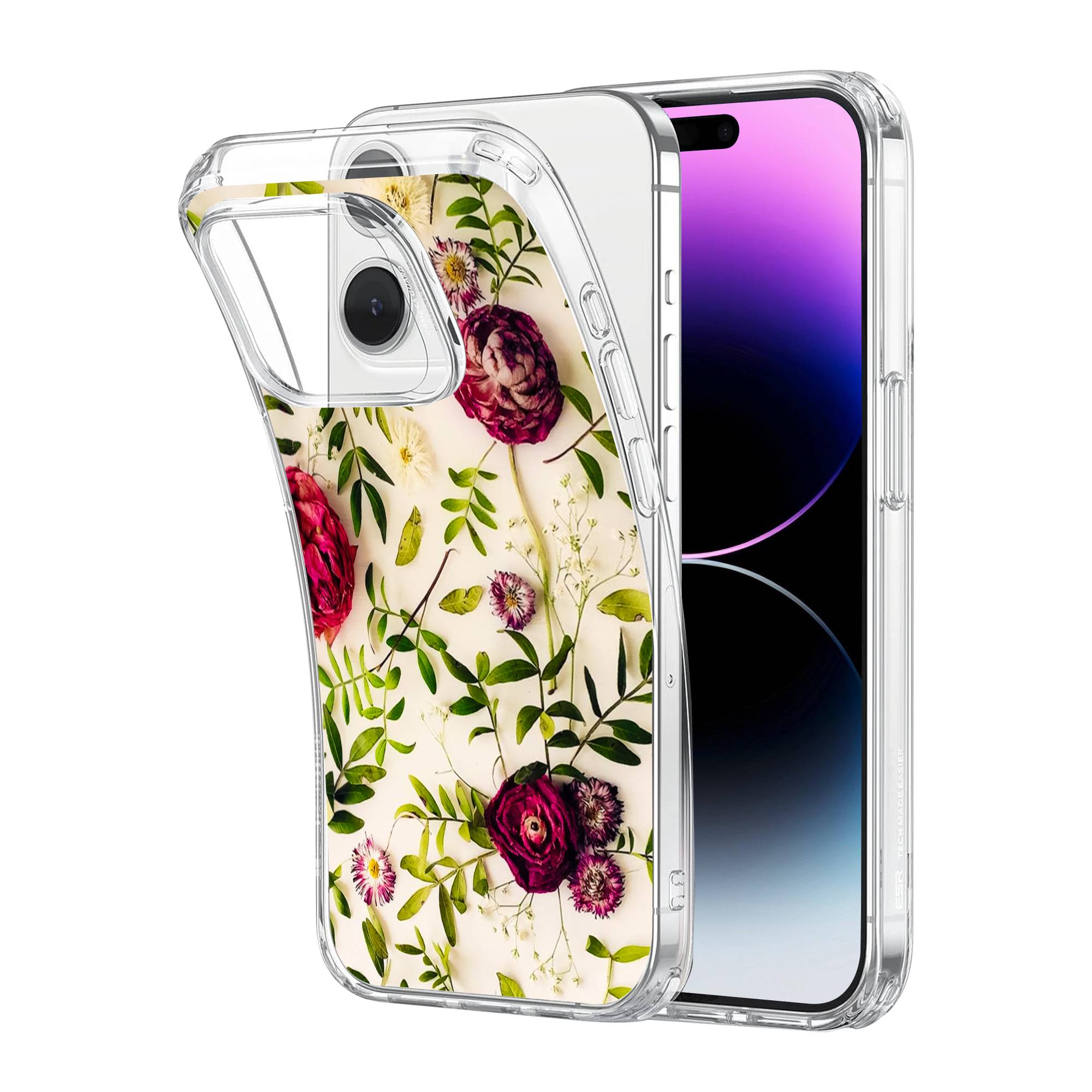 Dried Flowers Clear Case - Image 2