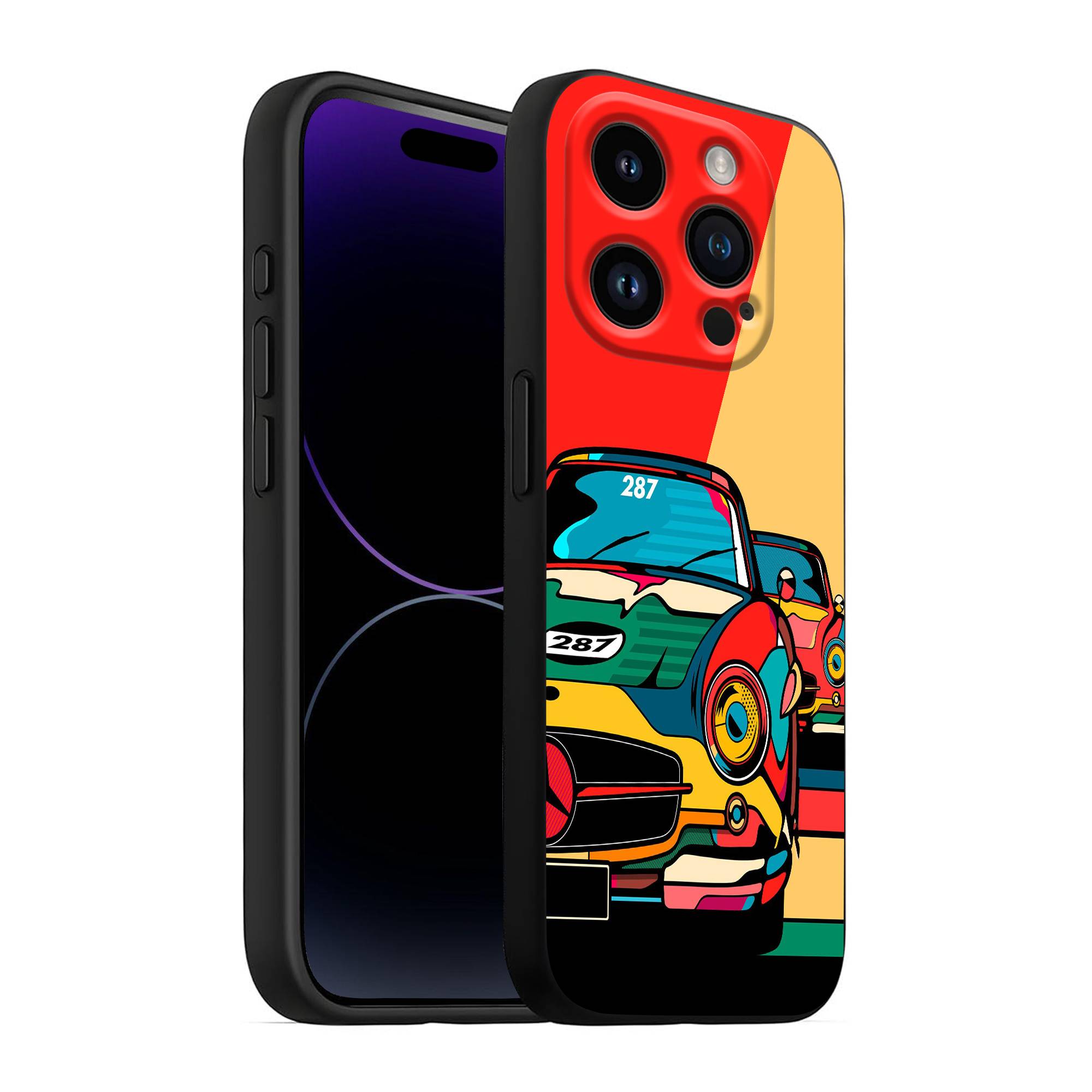 Multicolor Car Silicone Case - Image 3
