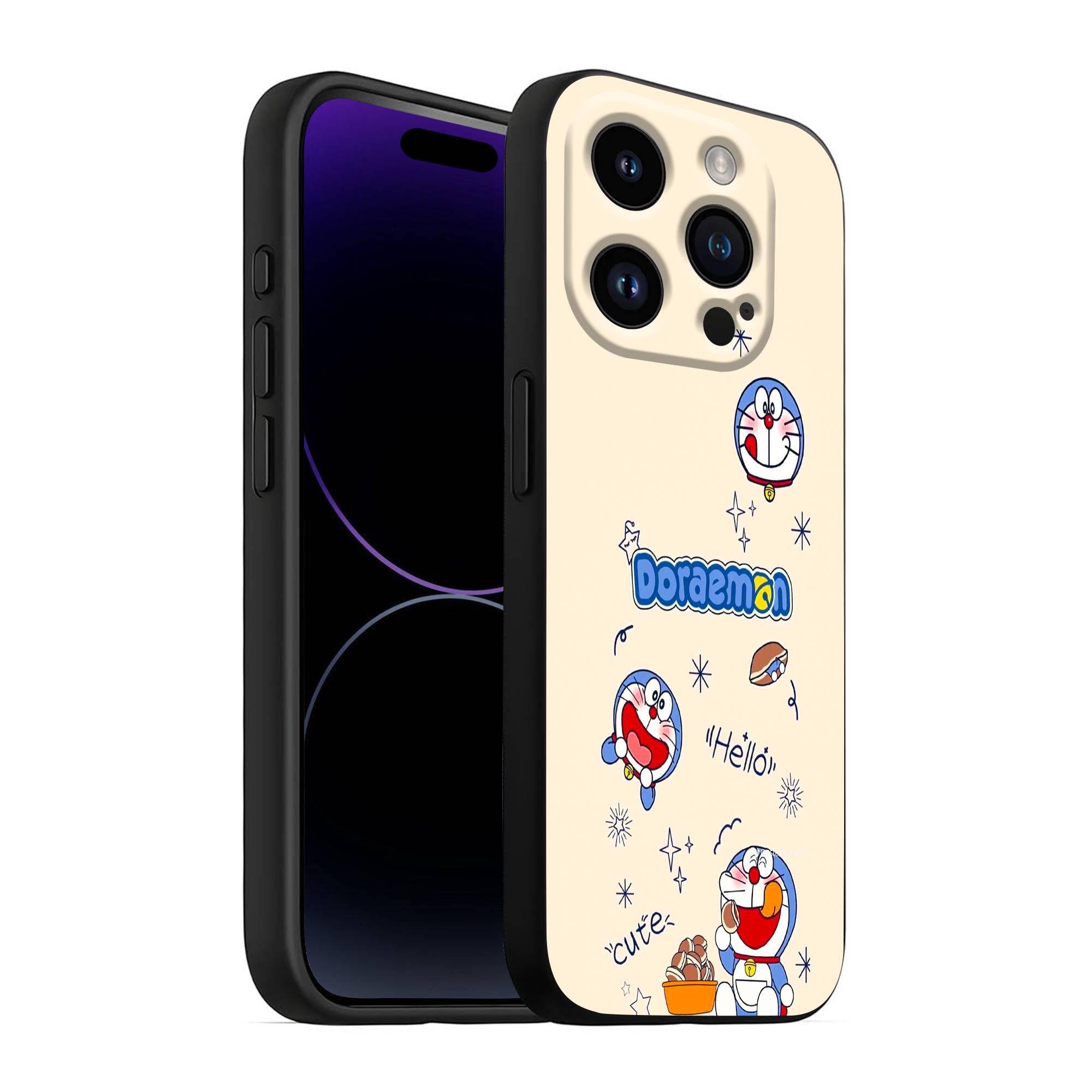 Cute Doraemon Silicone Case - Image 3