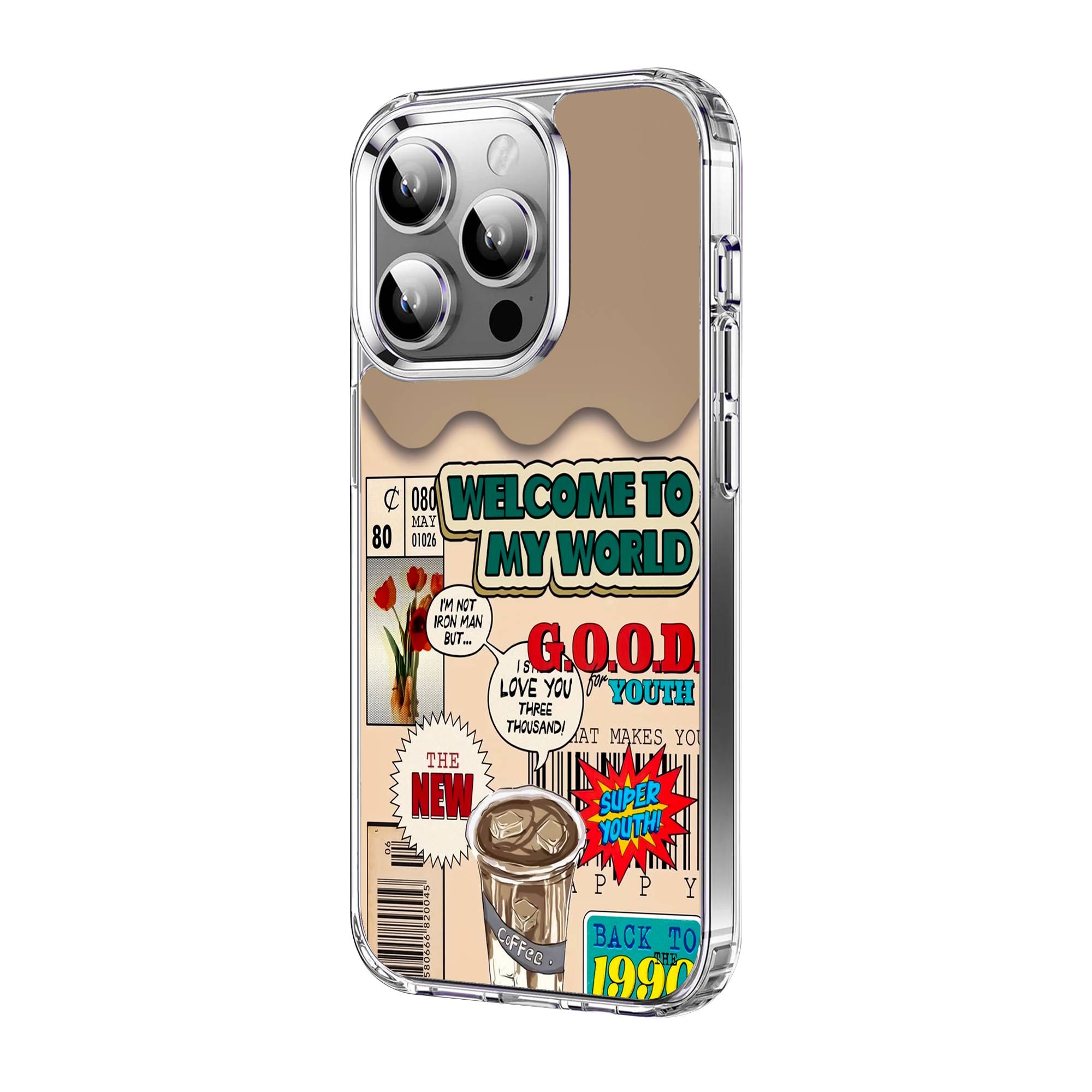 Coffee Pop Clear Case - Image 3