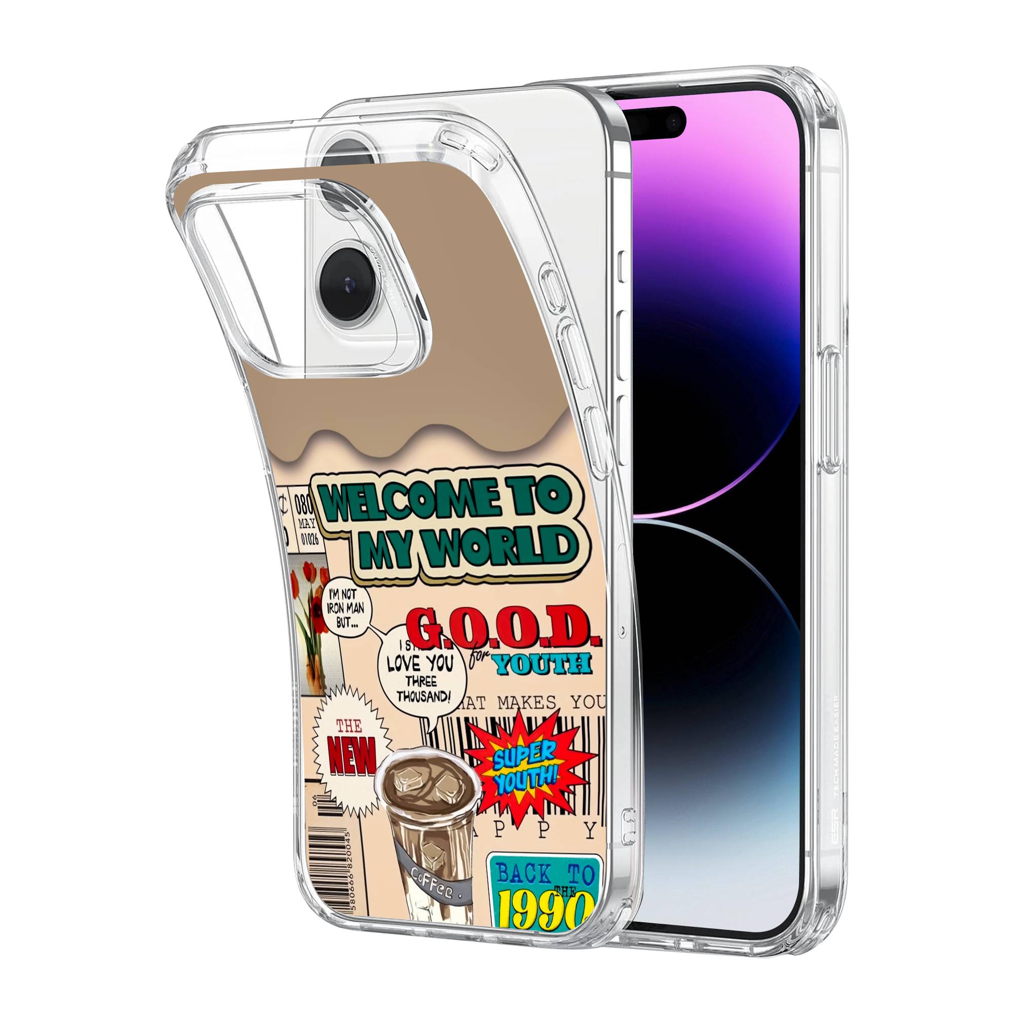 Coffee Pop Clear Case - Image 2