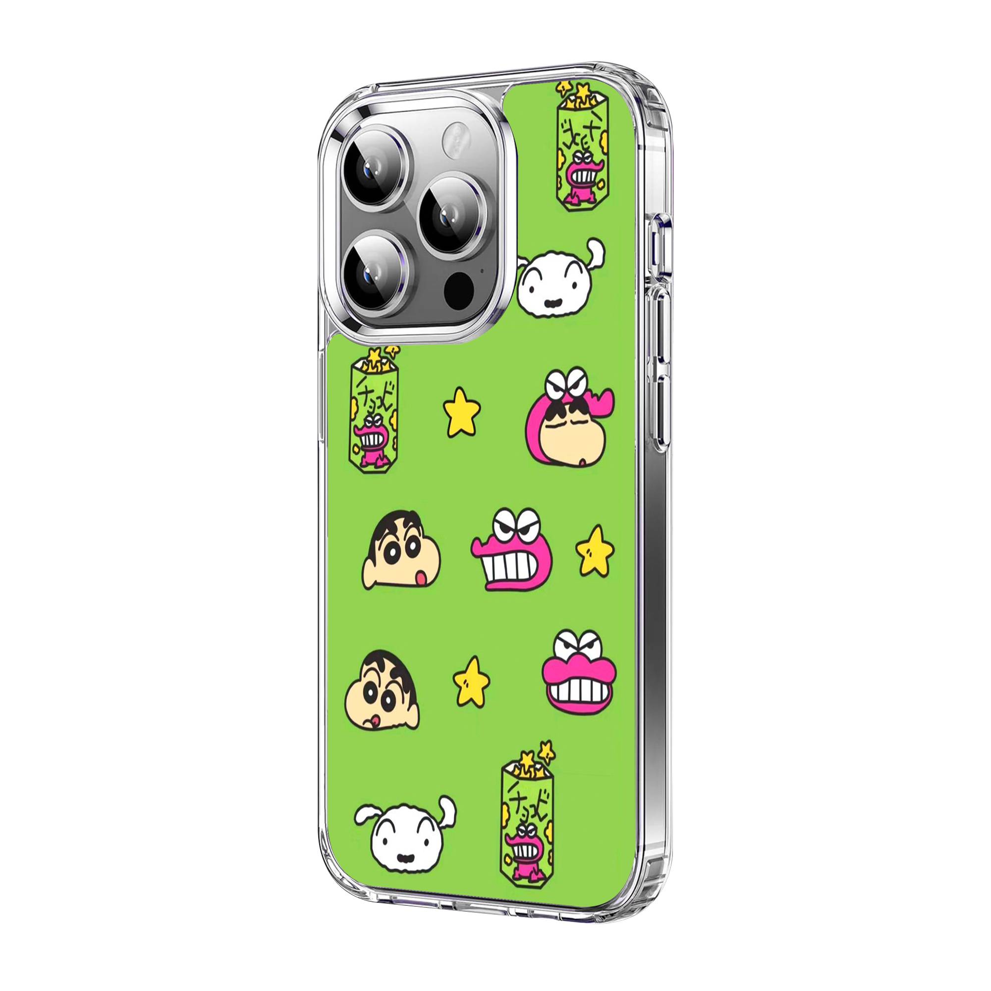 Playful Shin-chan Clear Case - Image 2