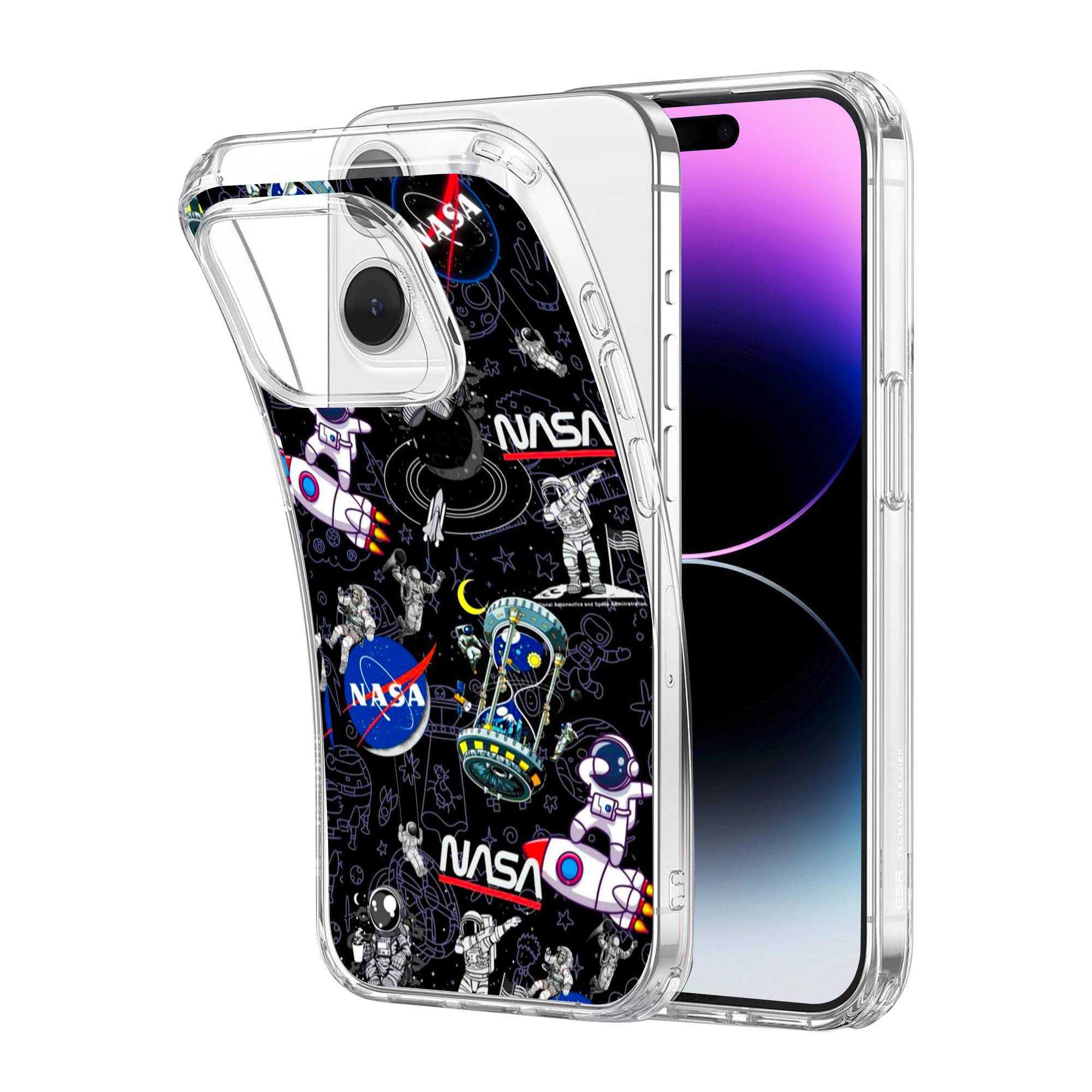 Space Aesthetic Clear Case - Image 2