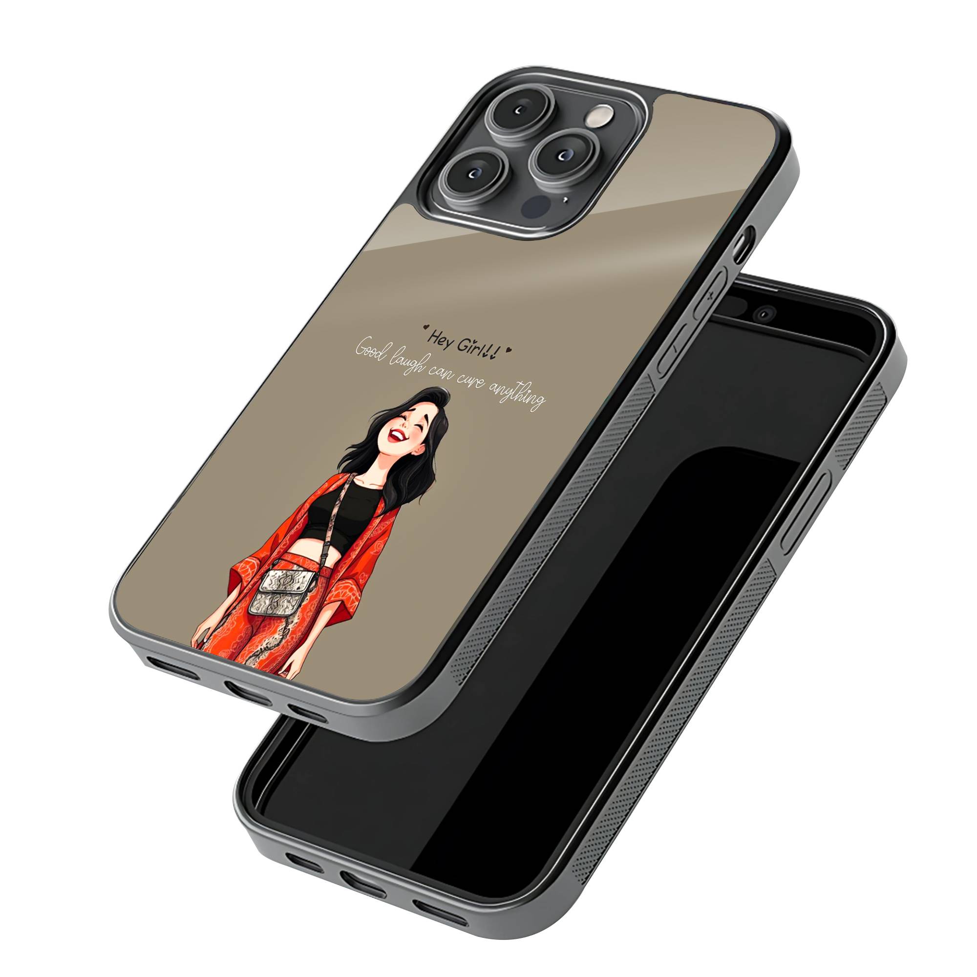 Hey Girl Glass Case - Image 3