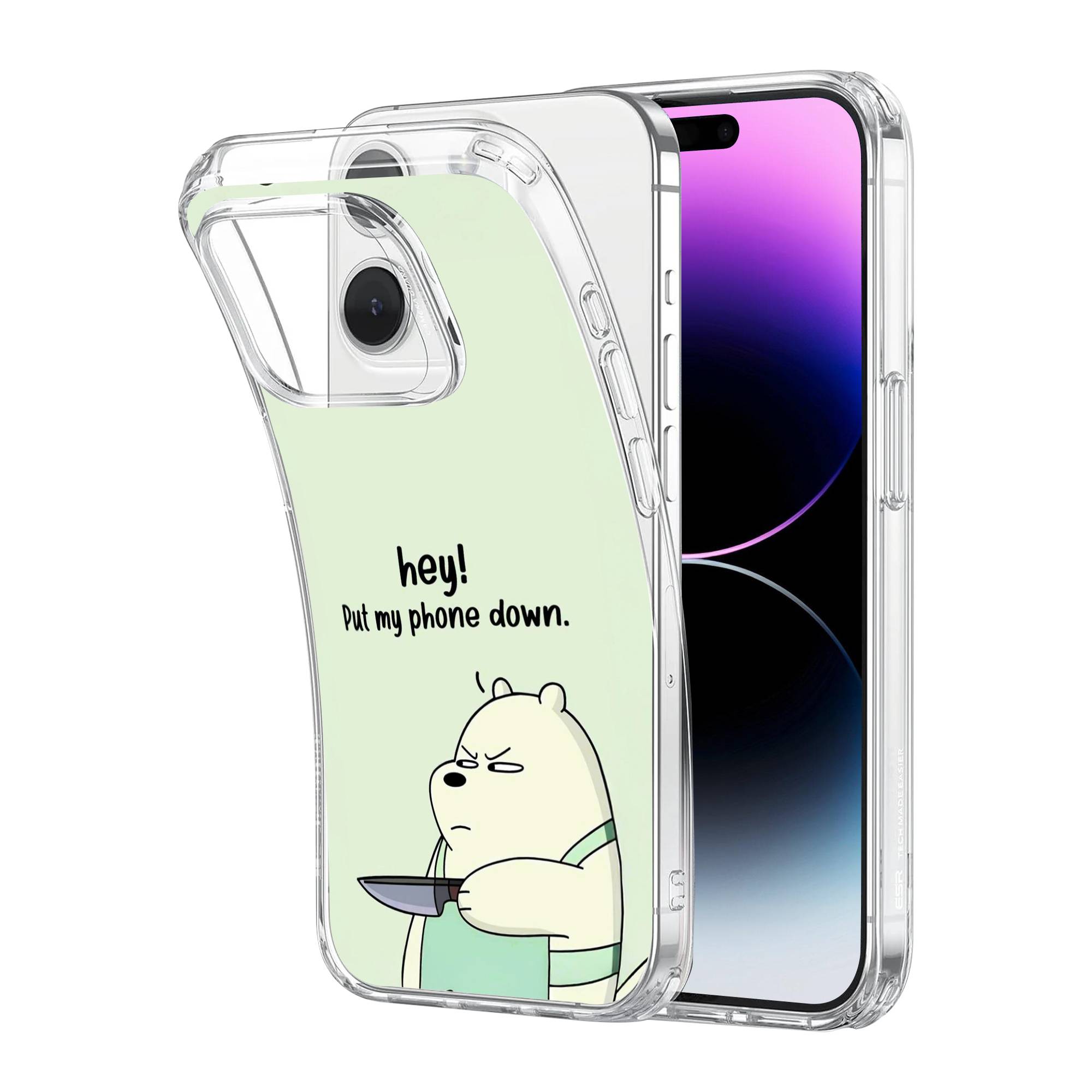 Hey Bear Clear Case - Image 2