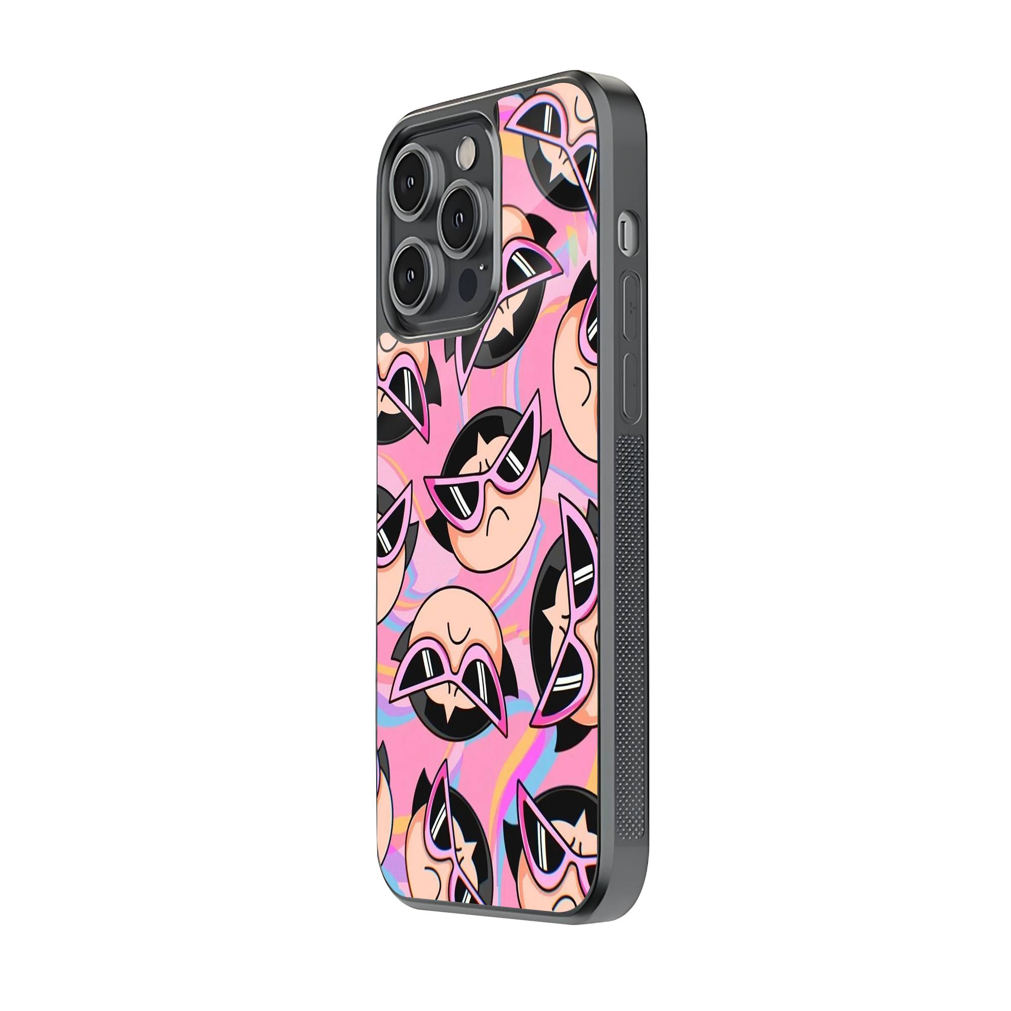Power Puff Glass Case - Image 2