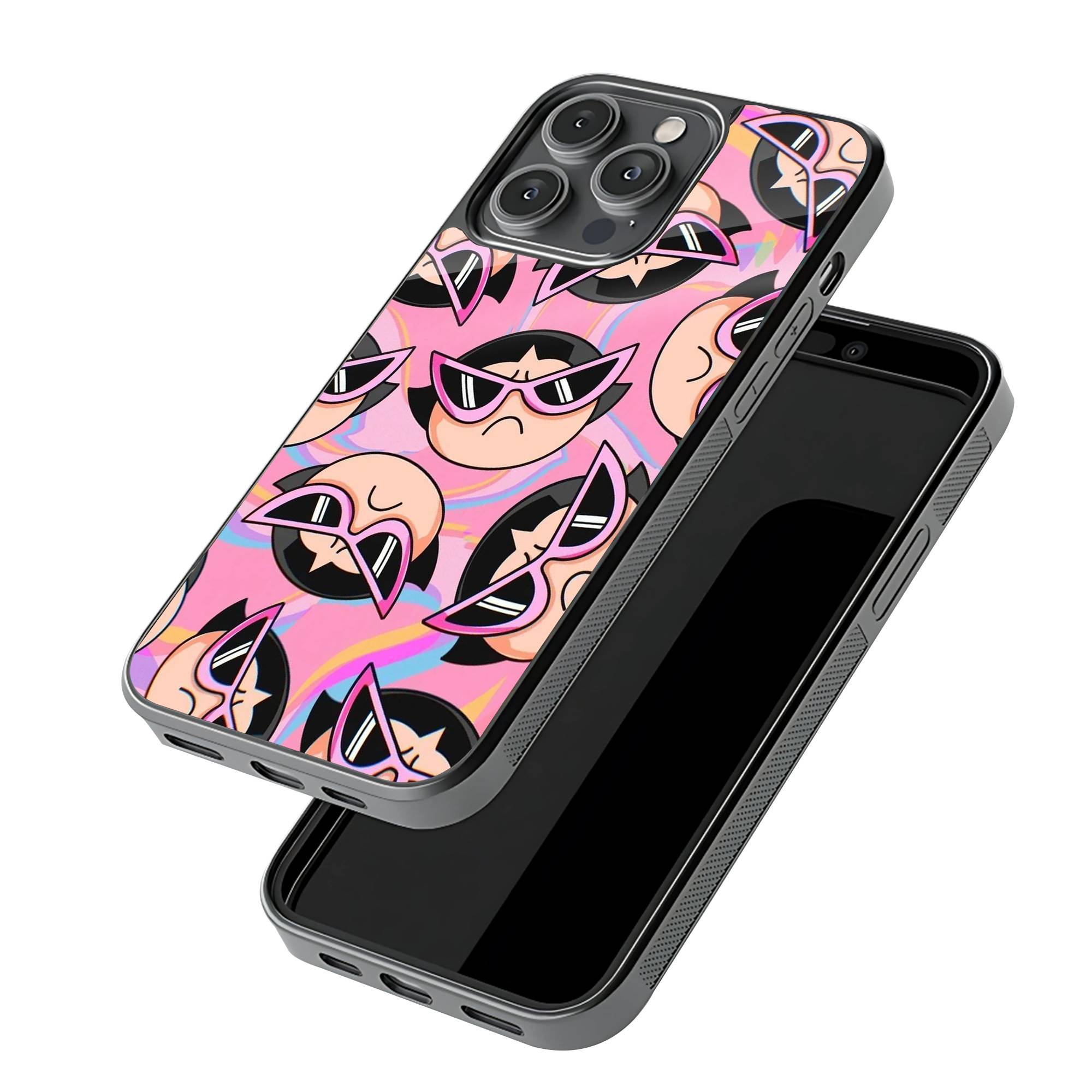 Power Puff Glass Case - Image 3