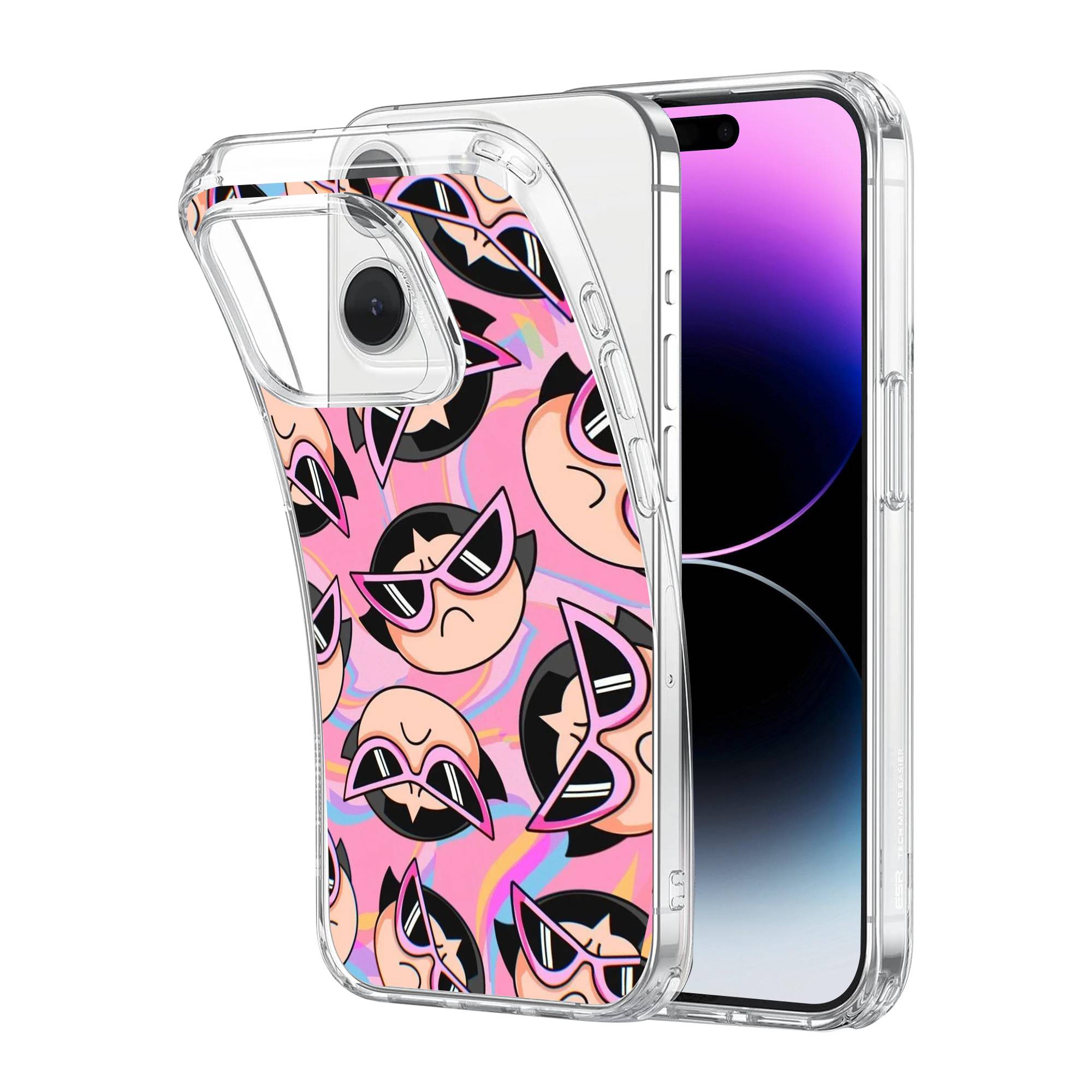 Power Puff Clear Case - Image 2