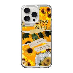 Happy Vibes Clear Case