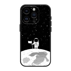 Astronaut On Moon Silicone Case