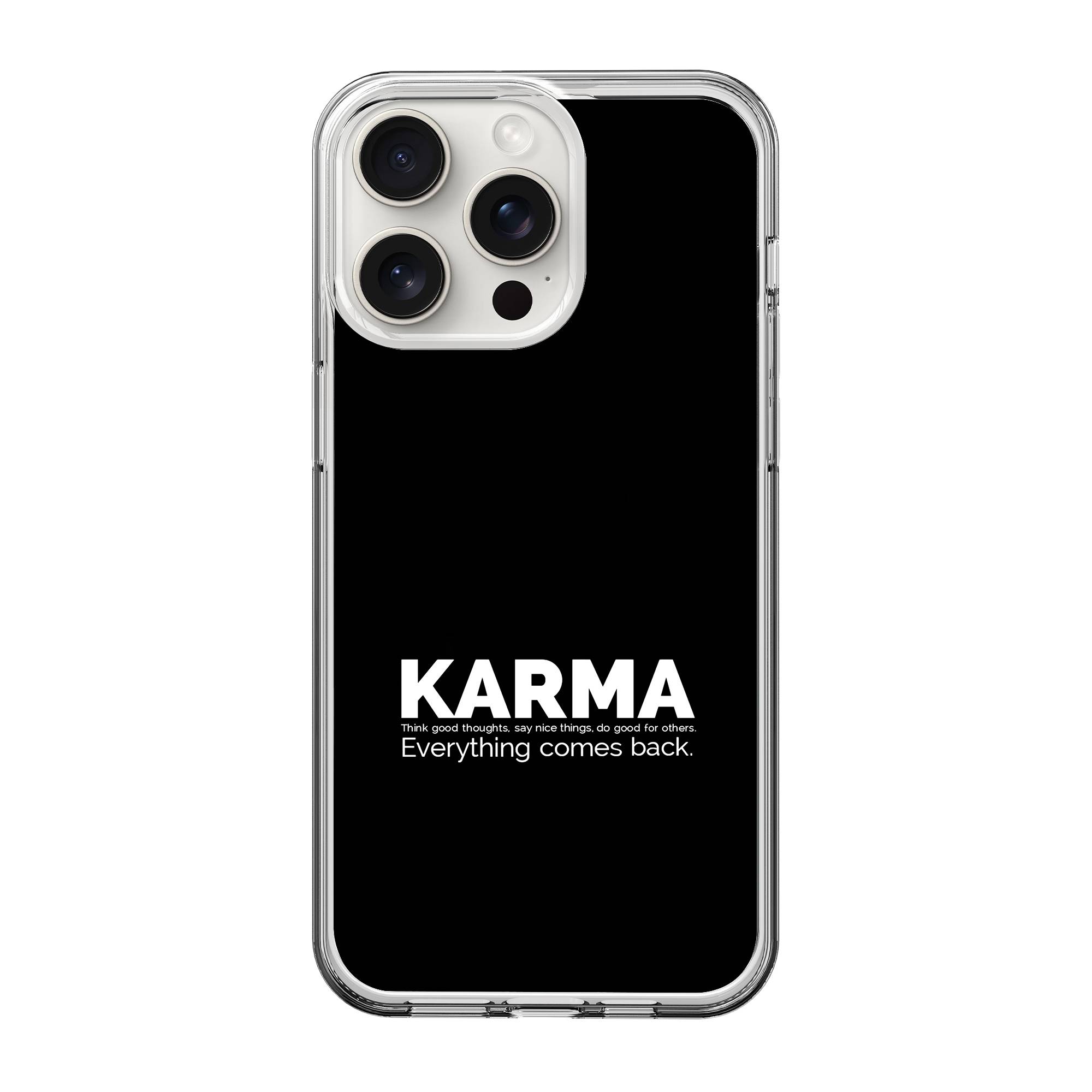 Karma Clear Case