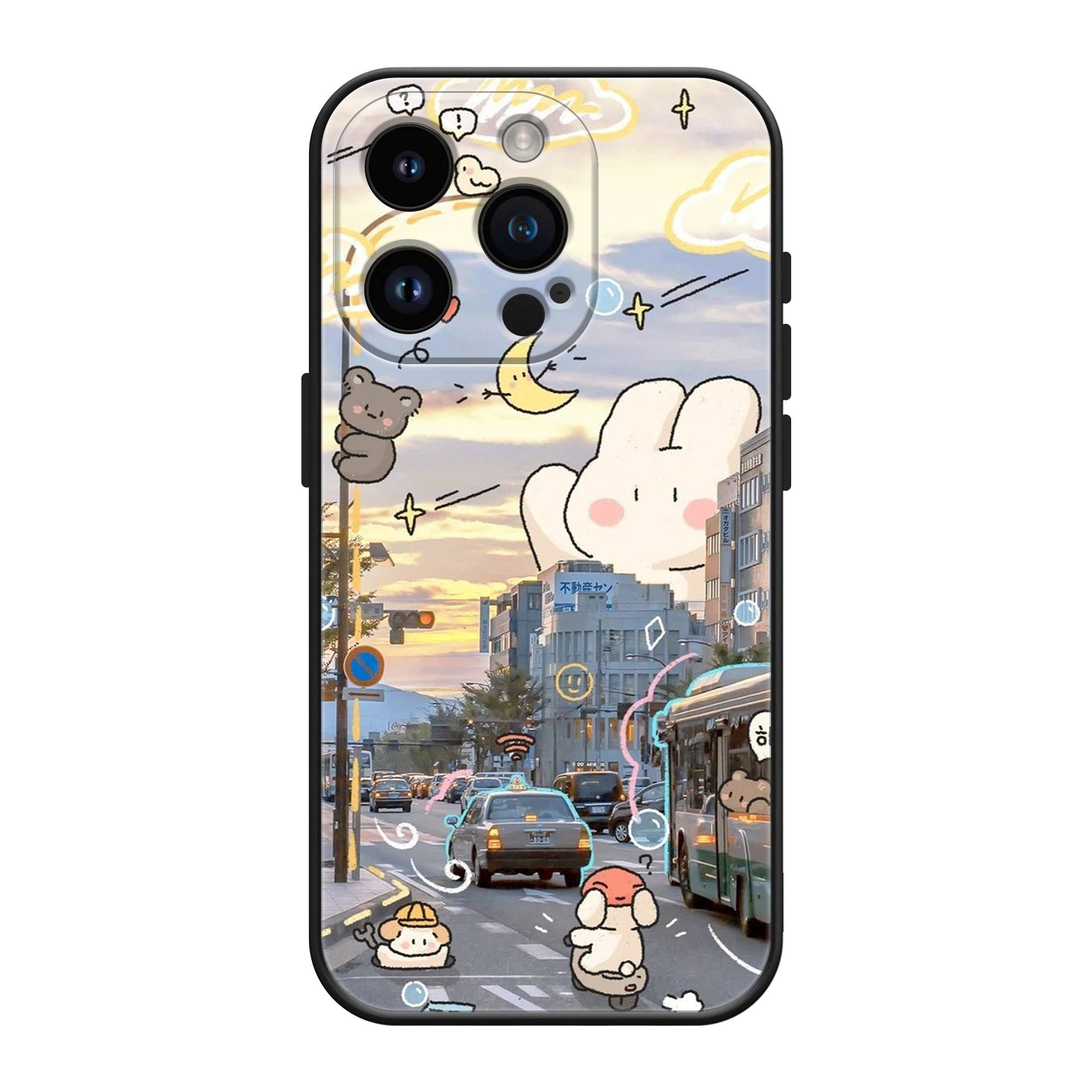 Kawaii City Silicone Case