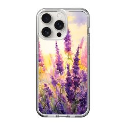 Lavender Flower Clear Case