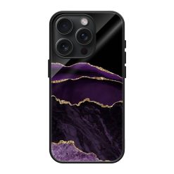 Marble Pattern Glass Case