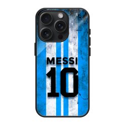 Messi Argentina Glass Case