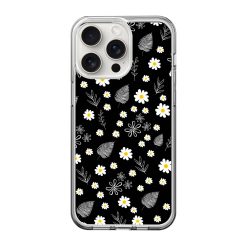 Monochrome Garden Clear Case