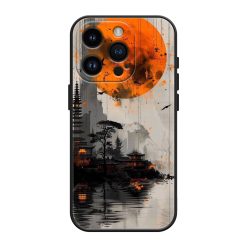 Orange Moon Silicone Case