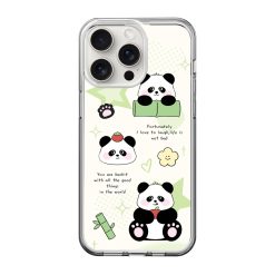 Panda Love Clear Case