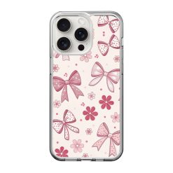 Pink Bow Clear Case