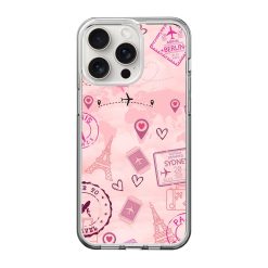 Pink Travel Clear Case