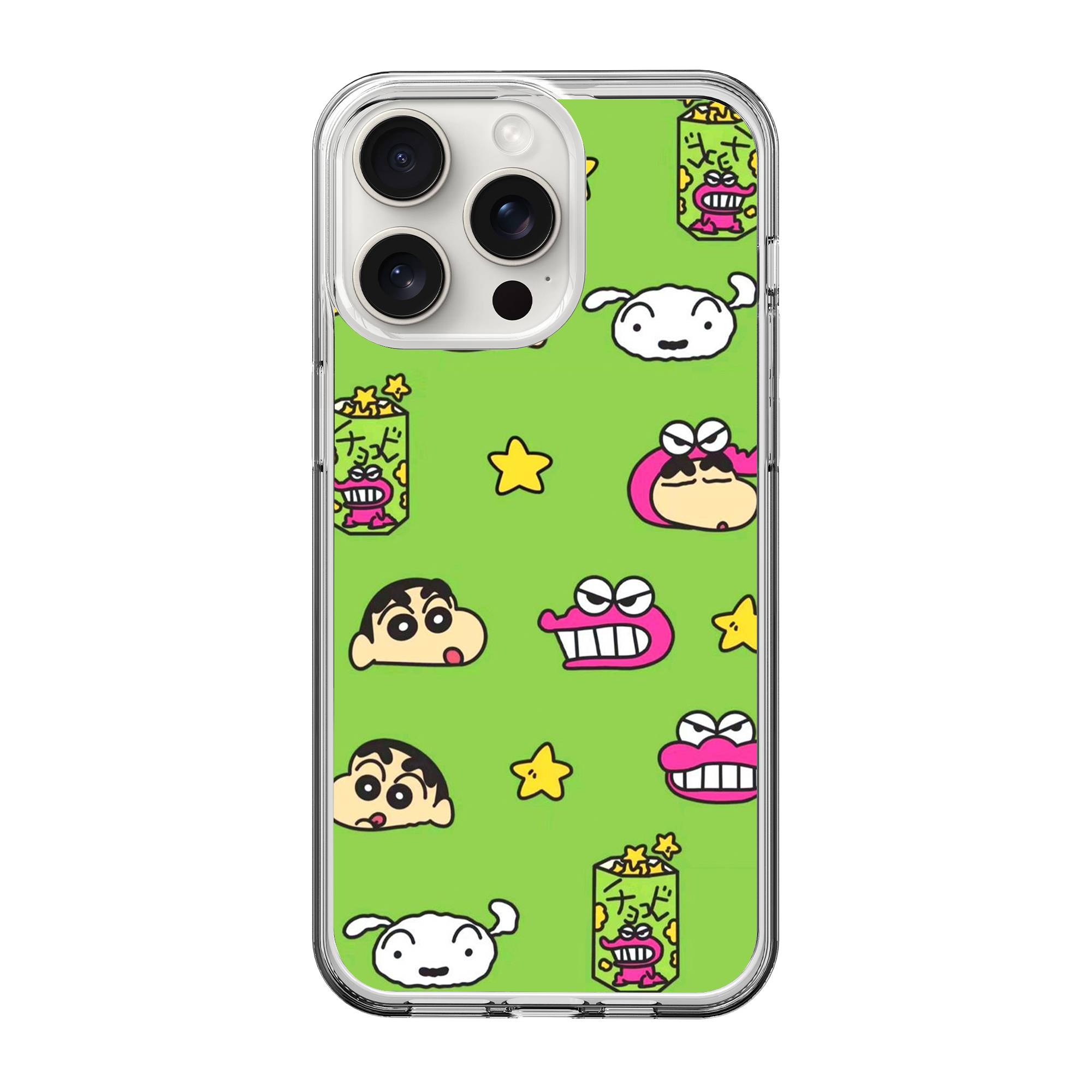 Playful Shin-chan Clear Case