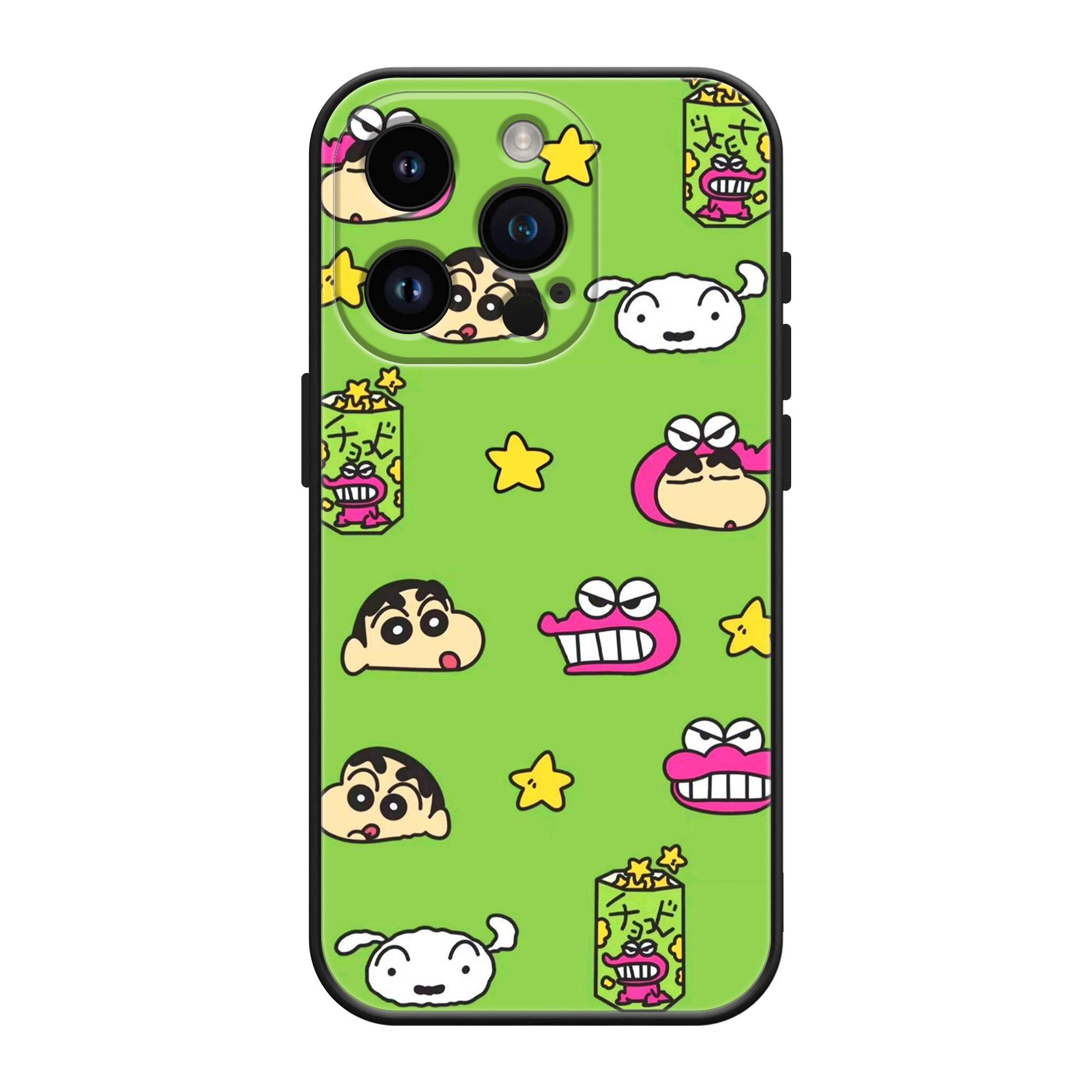 Playful Shin-chan Silicone Case