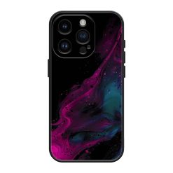 Purple Wave Art Silicone Case