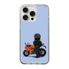 Biker Standing Clear Case