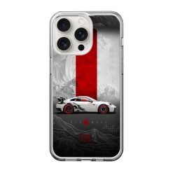 Red Wave Clear Case