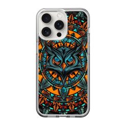 Retro Owl Clear Case