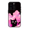 Black Cute Kitty Silicone Case