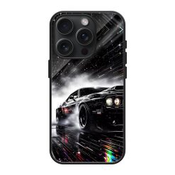 Black Dodge Glass Case