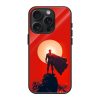 Silhouette Superman Glass Case