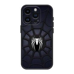 Black Spider-Man Silicone Case