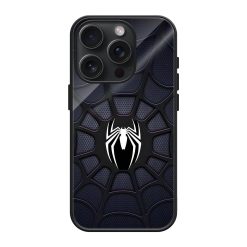 Black Spider-Man Glass Case