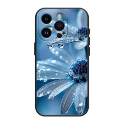 Blue Flowers Silicone Case