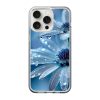 Blue Flowers Clear Case
