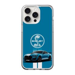 Blue Shelby Clear Case
