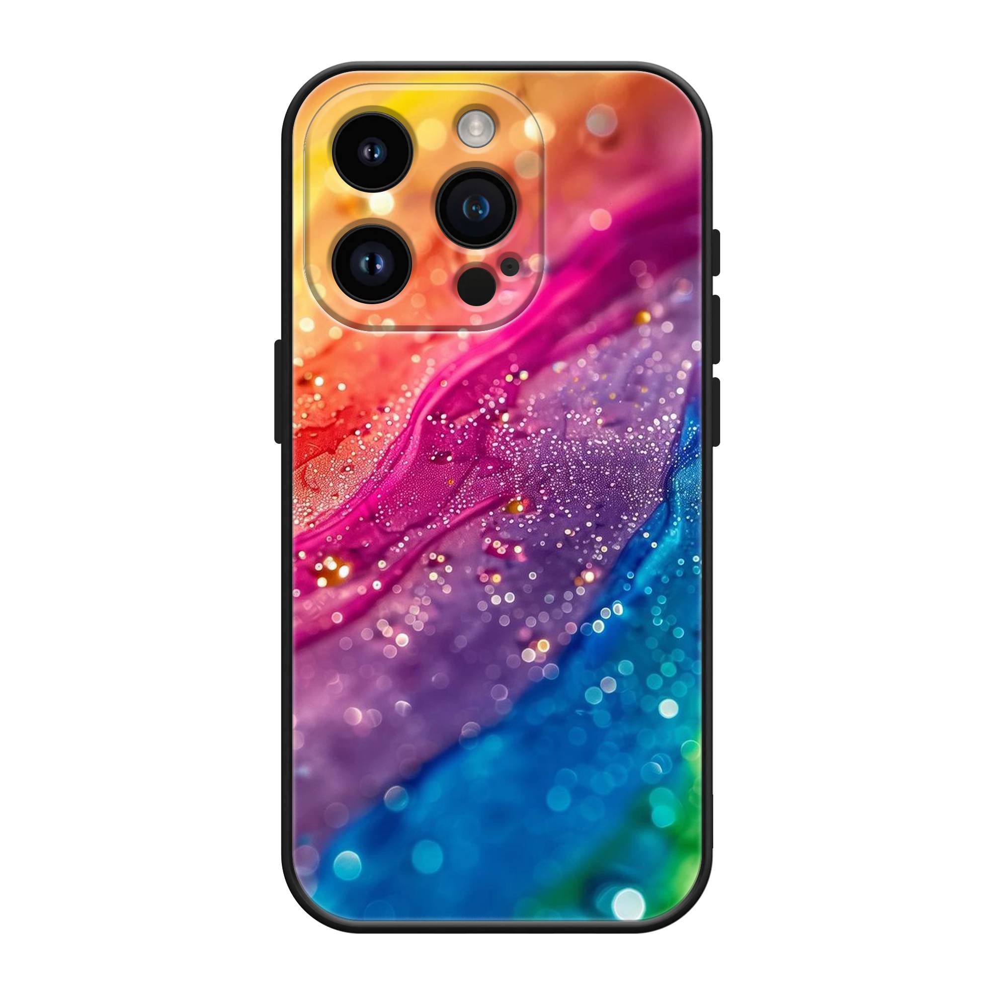 Bright Rainbow Silicone Case