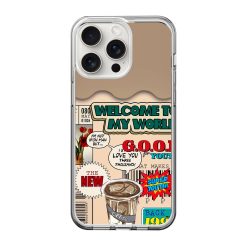 Coffee Pop Clear Case