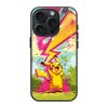 Comic Pikachu Glass Case