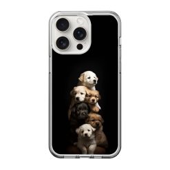 Cute Puppies Clear Case
